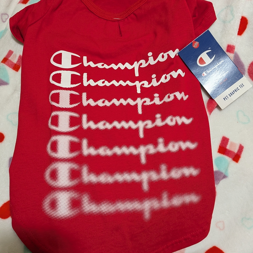 Champion Dog Red Shirt